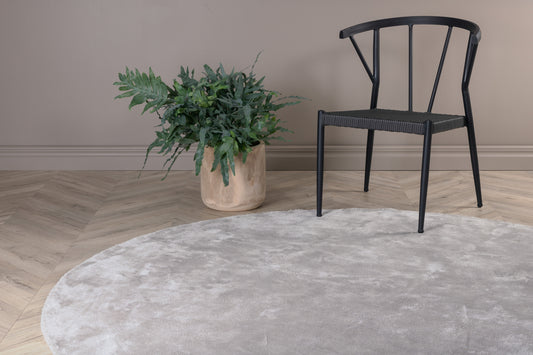 Indra Runde Tæpper ⌀200 Grå