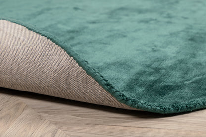 Indra Rundt tæppe 200 Grøn