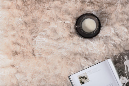 Shiva Rektangulært Tæppe 240 x 170 Beige