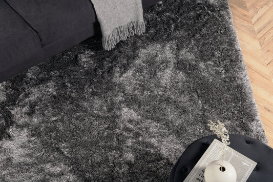 Rektangulært tæppe 300 x 200 Grå