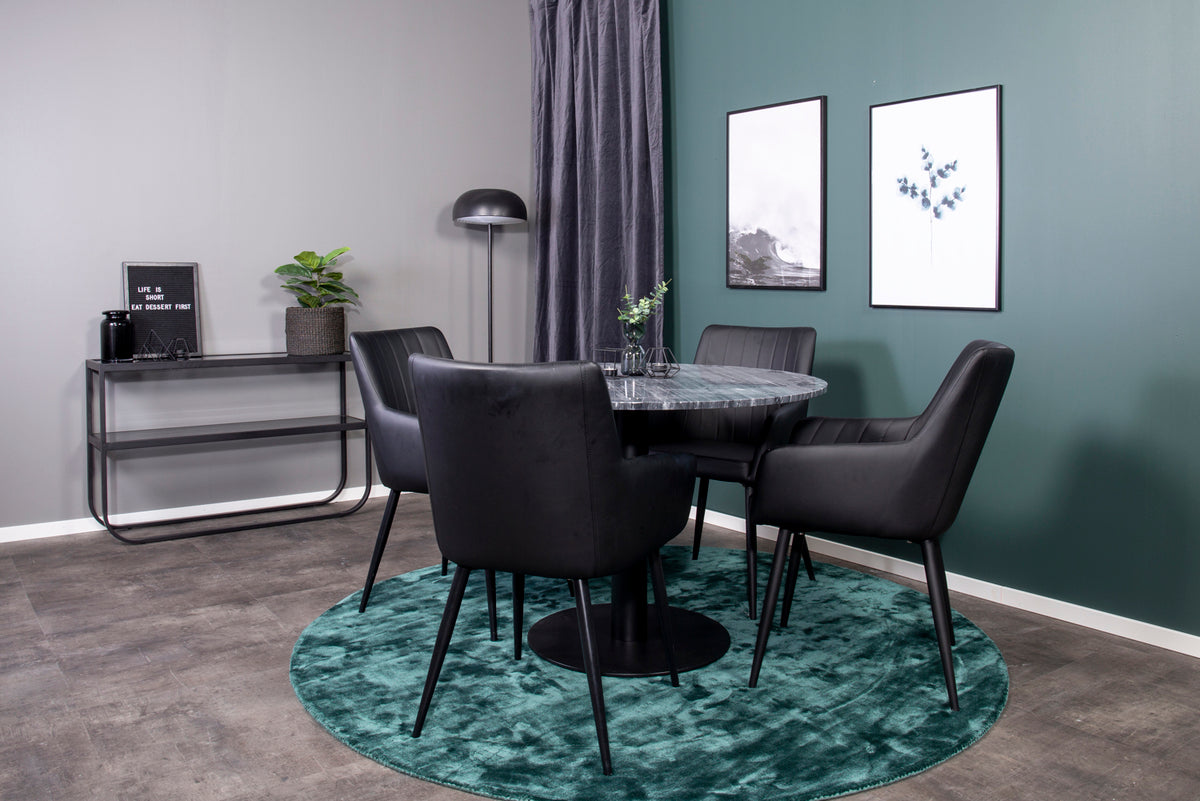 Rocker Sidebord 110 x 30 Sort