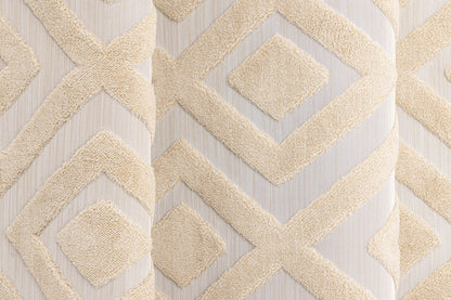 Pia Rektangulært Tæppe 290 x 200 Beige