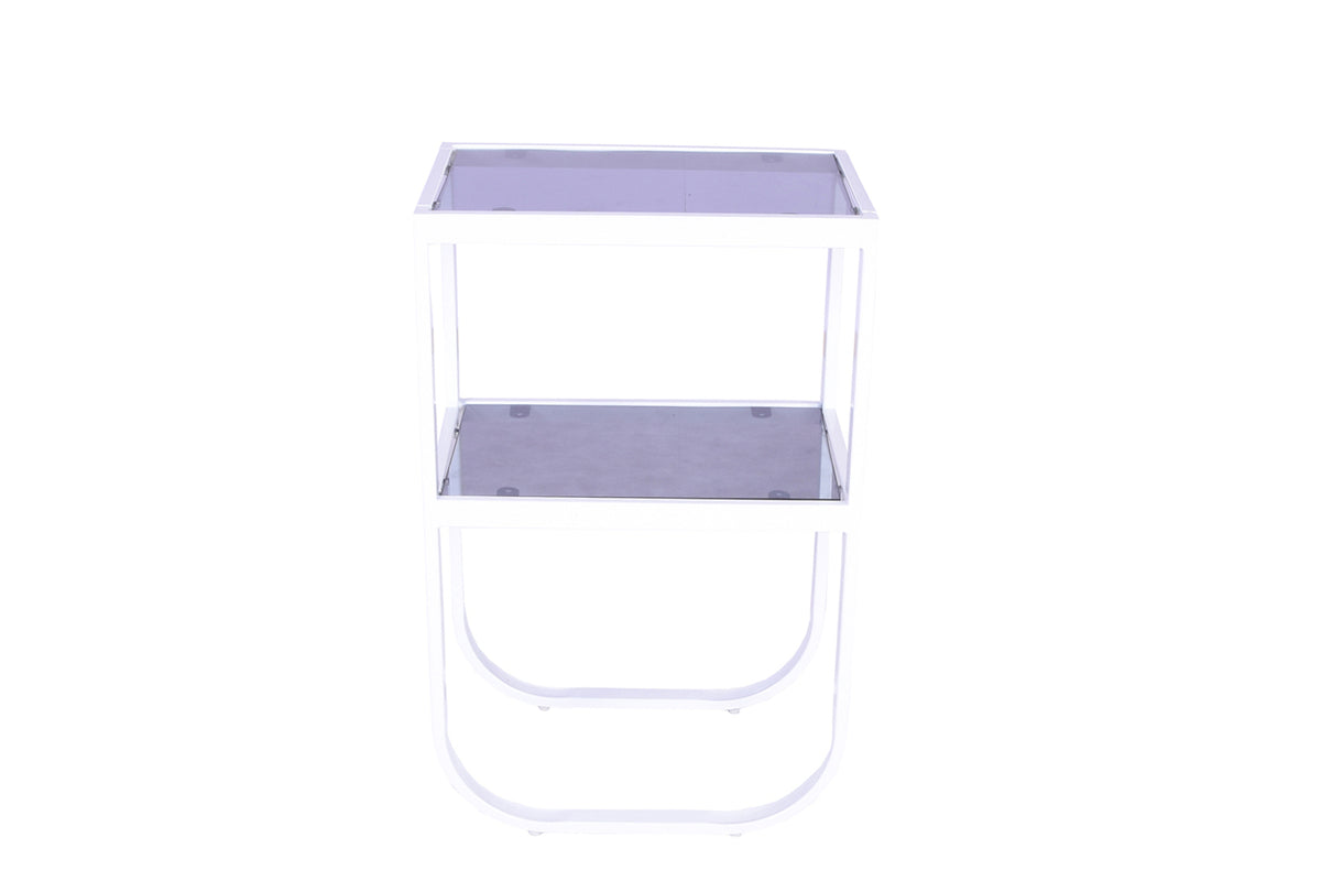 Rocker Sengebord 45 x 30 Hvid