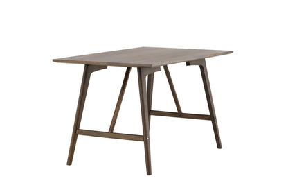 Kaseidon Rektangulært Spisebord 120 x 80 Mørkebrun