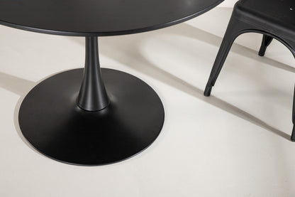 Glade Rundt Spisebord ⌀100 Sort