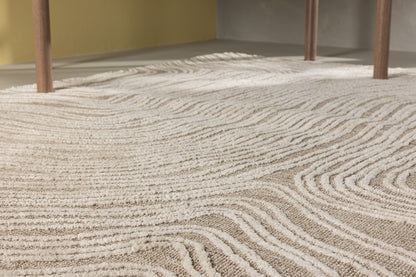 Melle Rektangulært tæppe 295 x 395 Beige