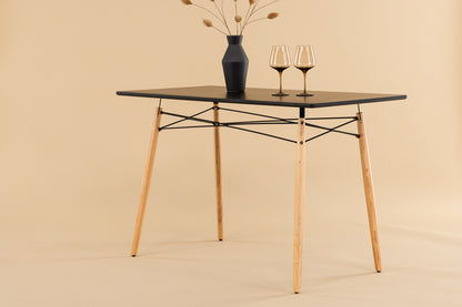 Danburi Rektangulært spisebord 120 x 60 Sort