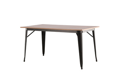 Tempe Firkantet Spisebord 140 x 80 Valnød