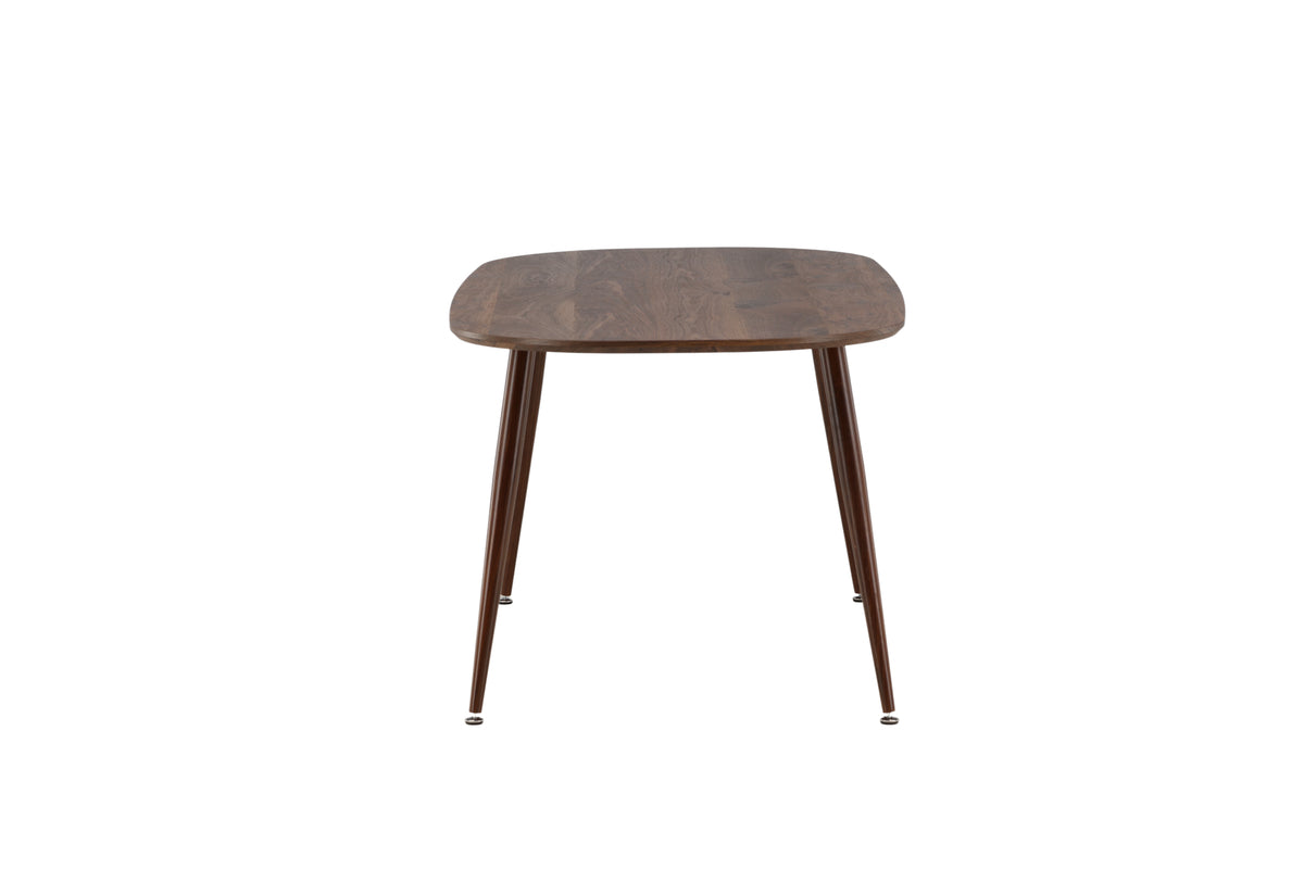 Sanford Ovalt Spisebord 180 x 90 Mørkebrun