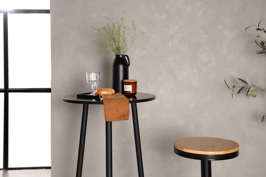 Plaza Barbord Ø60 Sort