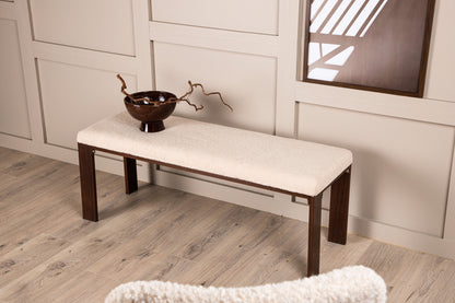 Chester Bænk 40 x 120 x 50 Hvid
