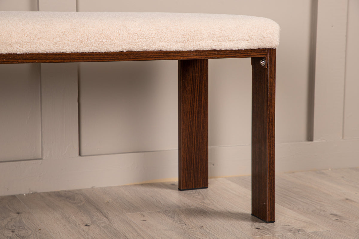 Chester Bænk 40 x 120 x 50 Hvid