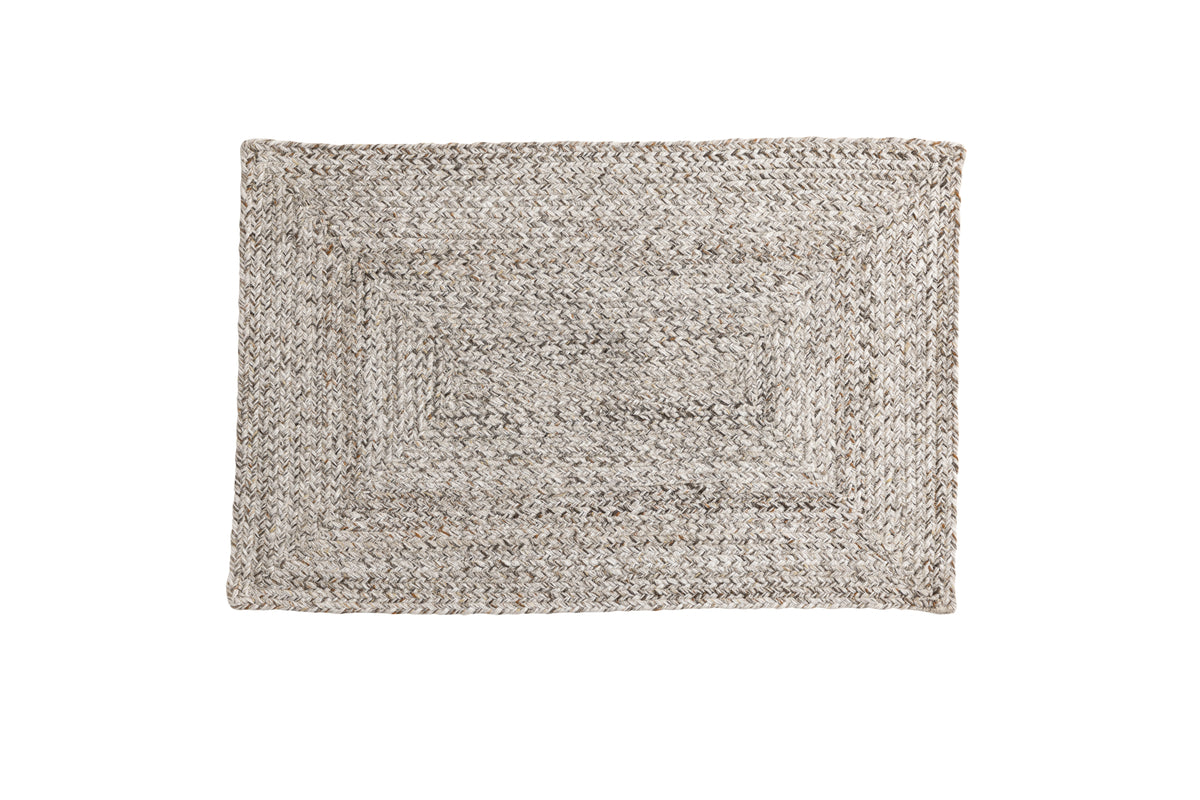 Rektangulært tæppe 90 x 60 Brun