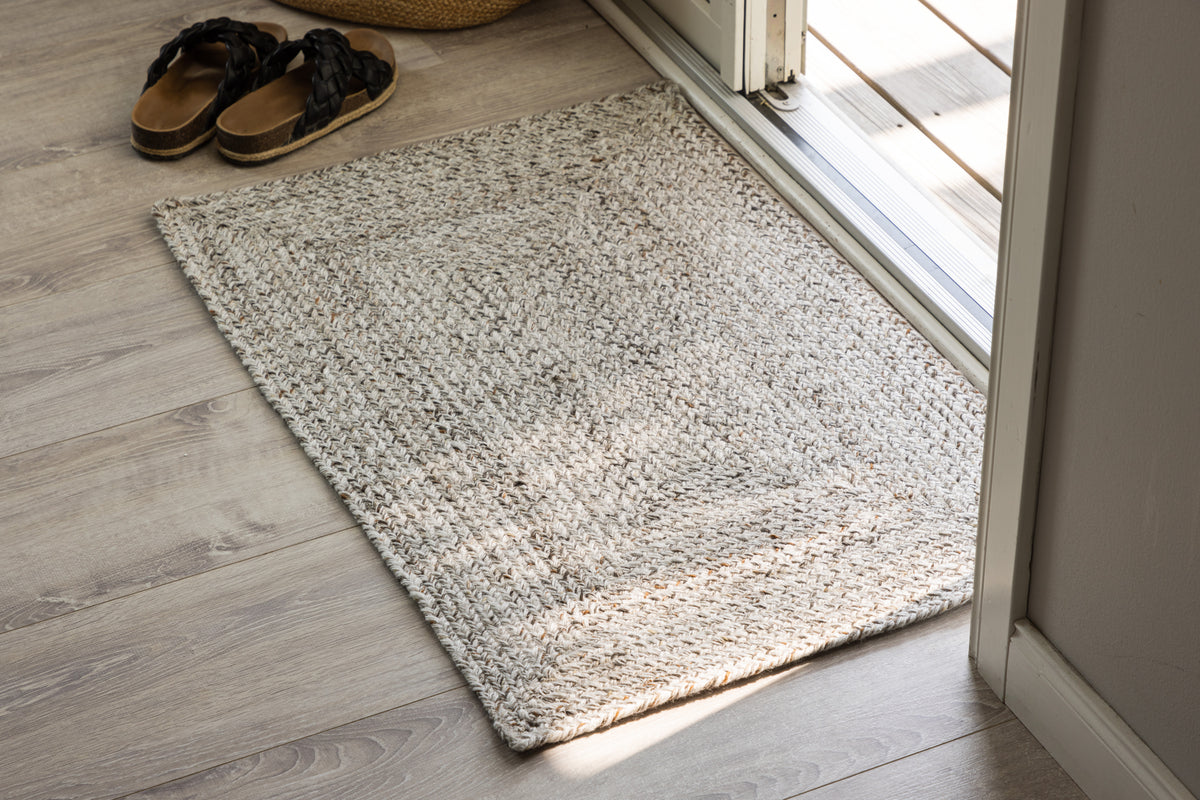 Rektangulært tæppe 90 x 60 Brun