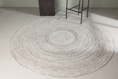 Petra Rundt tæppe 200 Beige