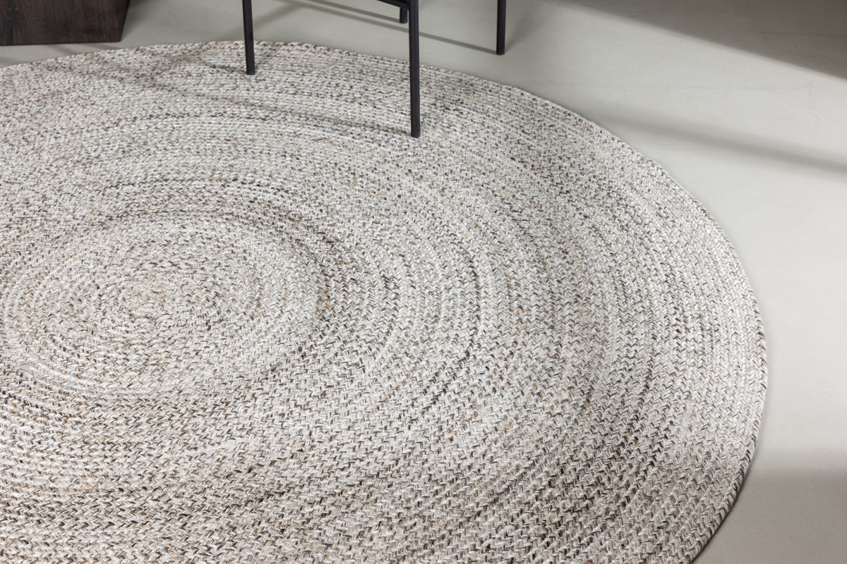 Petra Rundt tæppe 200 Beige