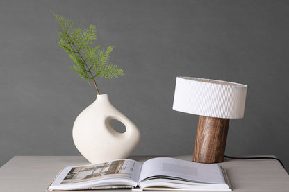 Branäs Bordlampe Valnød