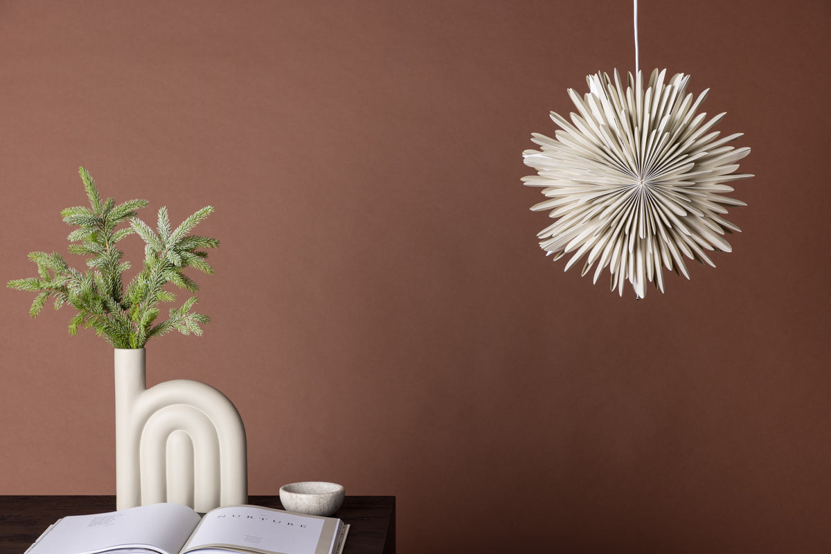 Pendel Lampe 35 Beige