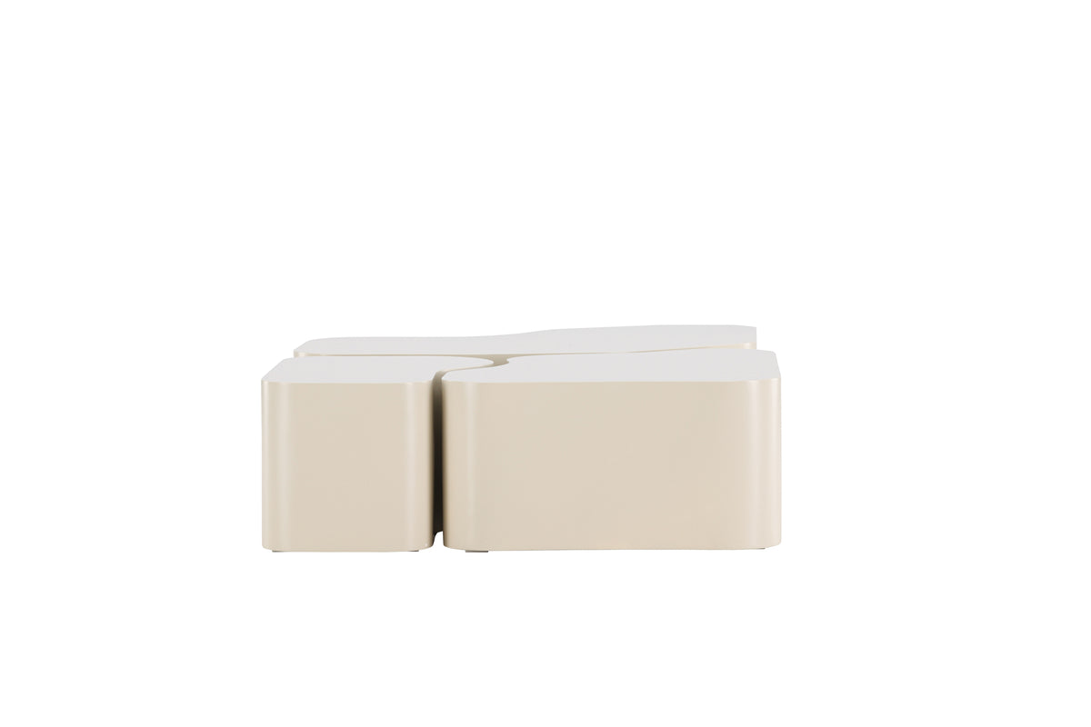 Nordland Sofabord Tabel 1: 95x70, Tabel 2: 74x60, Tabel 3: 40x40 Beige