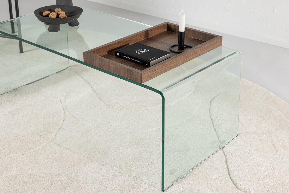 Telemark Sofa Table 110 x 50 Transparent