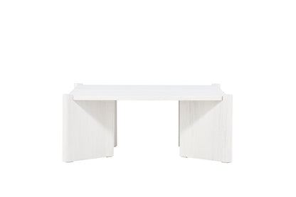 Rogaland Sofa Table 100 x 100 Hvidvasket