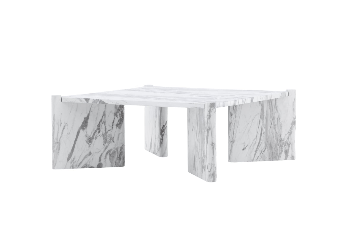Rogaland Sofa Table 100 x 100 Hvid