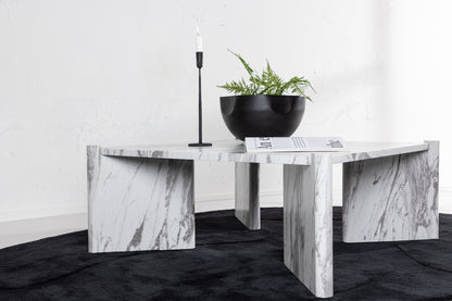 Rogaland Sofa Table 100 x 100 Hvid