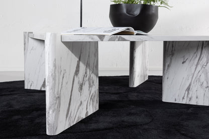 Rogaland Sofa Table 100 x 100 Hvid