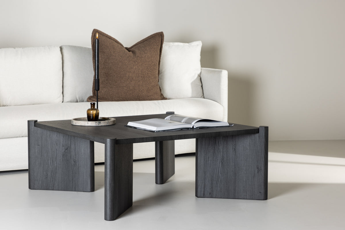 Rogaland Sofa Table 100 x 100 Sort