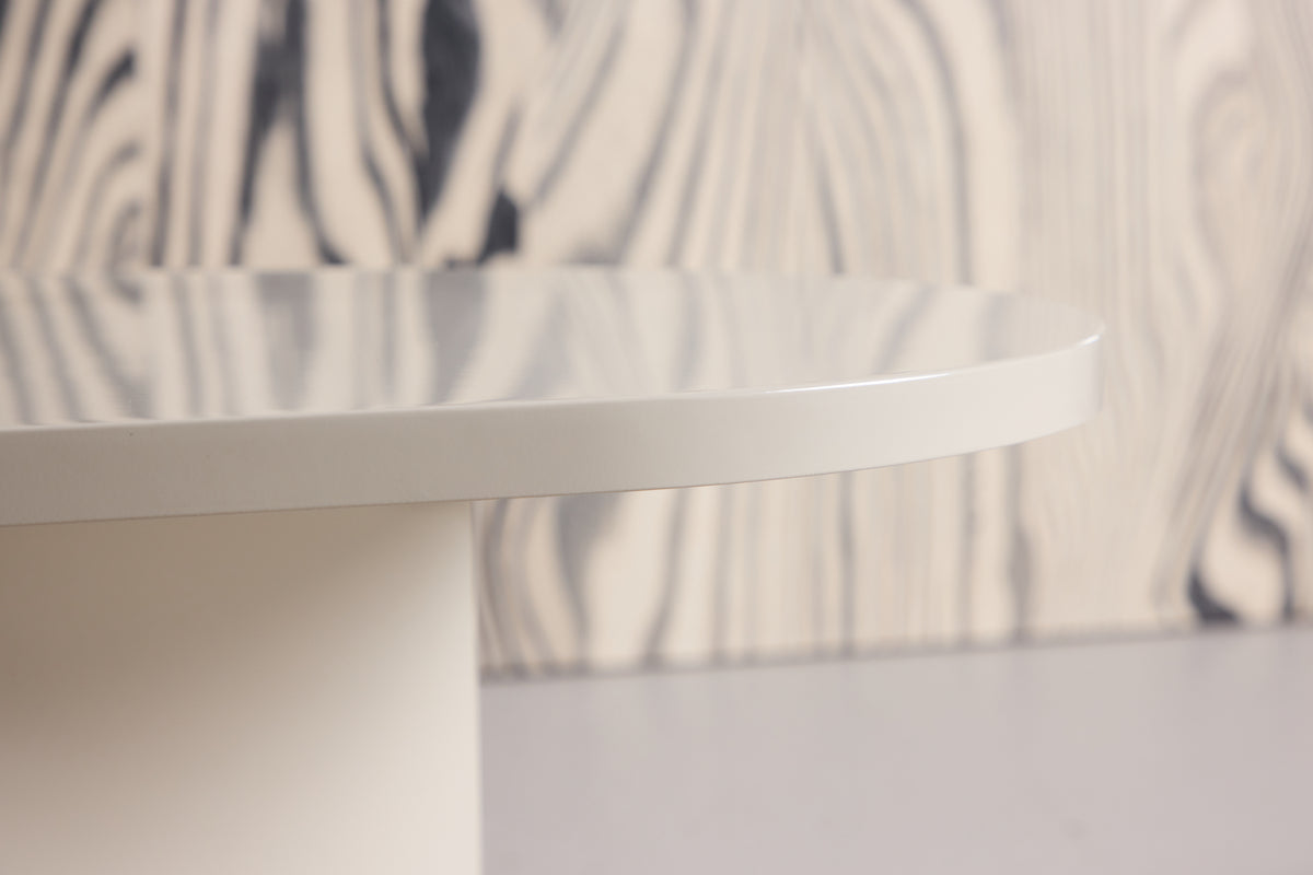 Sofa Bord 130 x 65 Beige