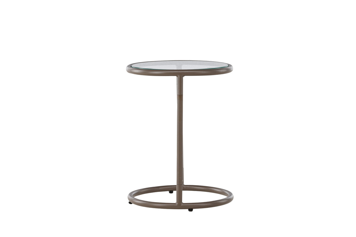 Stavanger Side Table ø35 Brun
