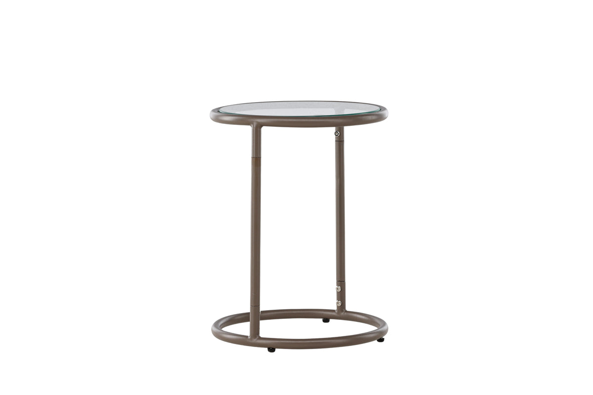 Stavanger Side Table ø35 Brun