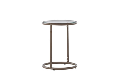 Stavanger Side Table ø35 Brun