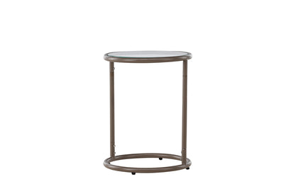 Stavanger Side Table ø35 Brun