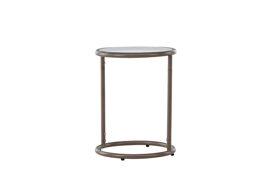 Stavanger Side Table ø35 Brun