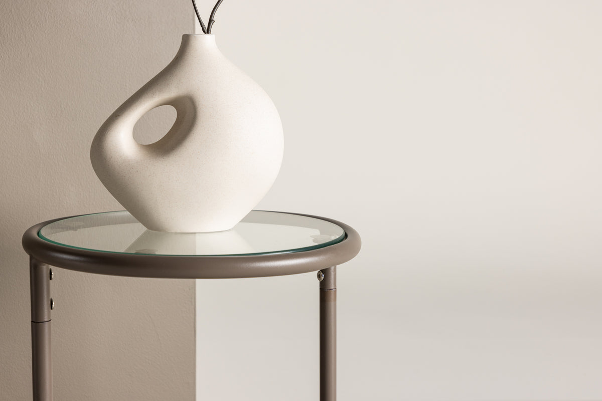 Stavanger Side Table ø35 Brun