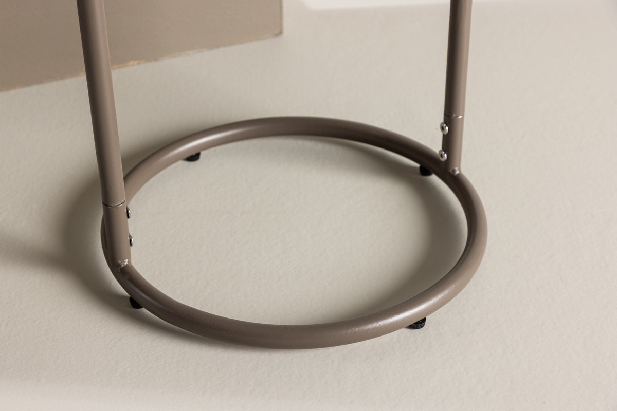 Stavanger Side Table ø35 Brun