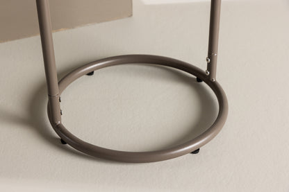 Stavanger Side Table ø35 Brun