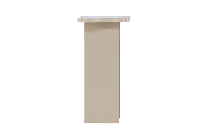 Molde Side Table 42 x 30 Beige