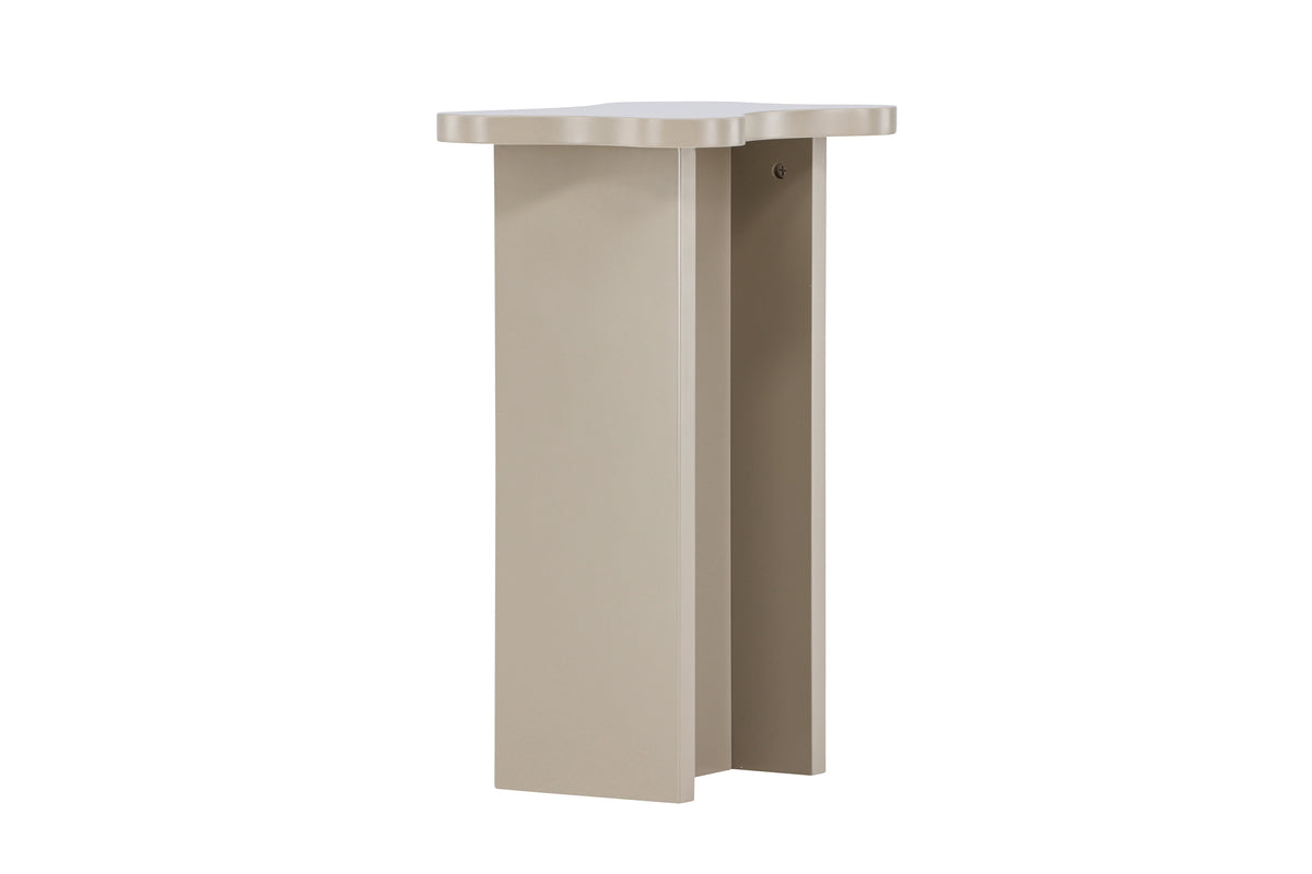 Molde Side Table 42 x 30 Beige