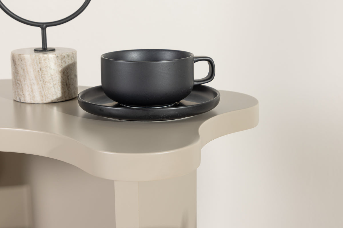 Molde Side Table 42 x 30 Beige