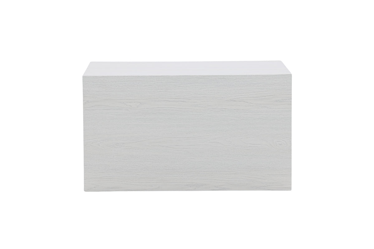 York Sofabord 80 x 60 Hvidvasket