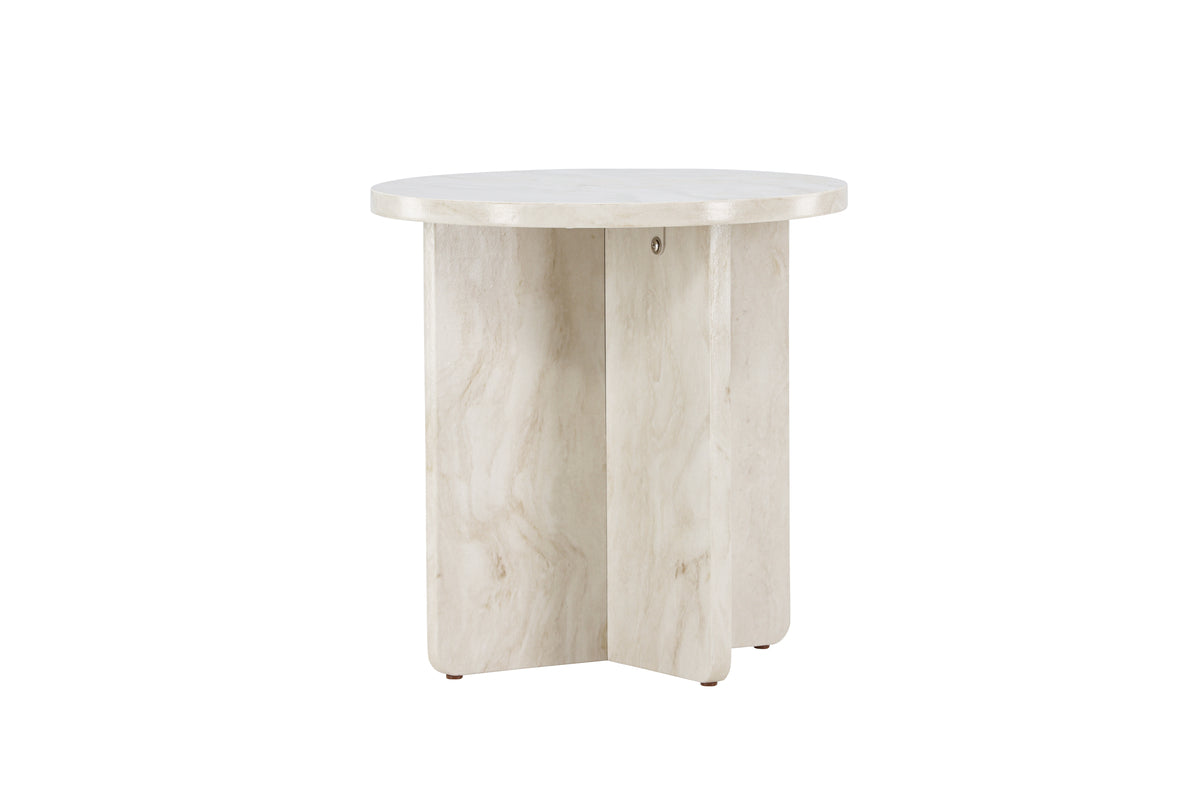 Ålesund Side Table ⌀50 Beige