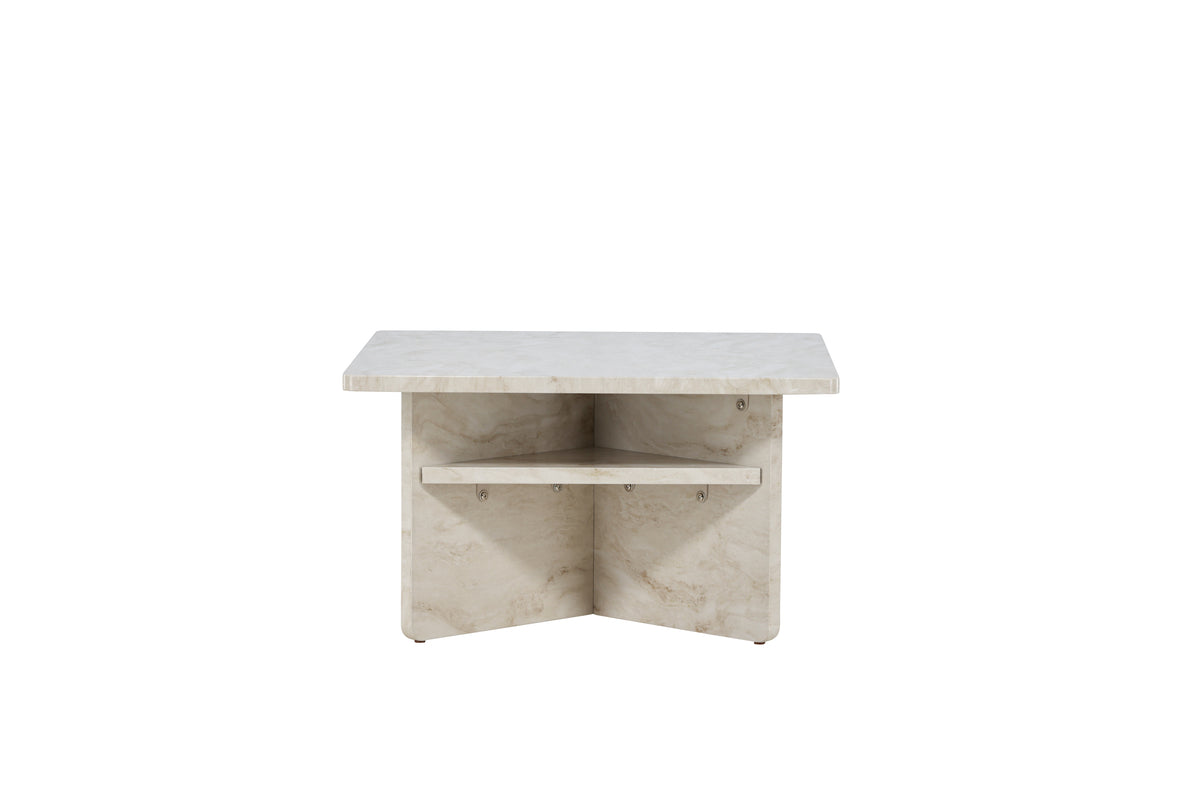 Ålesund Sofa Table 75 x 75 Beige
