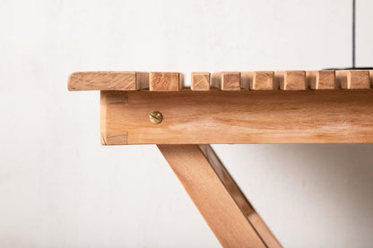 Cafébord 70 x 70 Natur