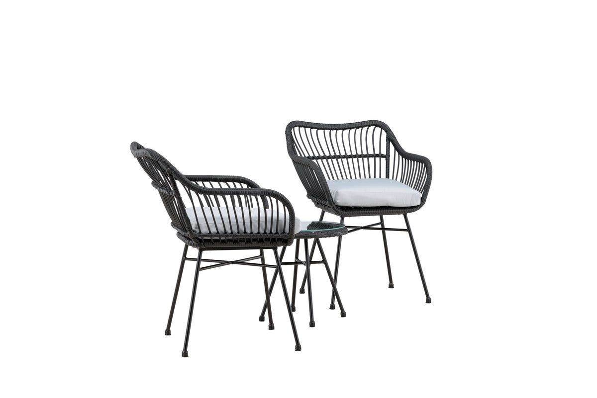 Viga Lounge Sæt Sort