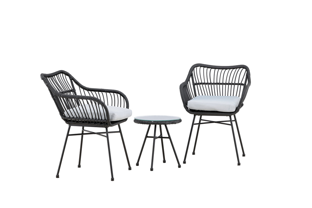 Viga Lounge Sæt Sort