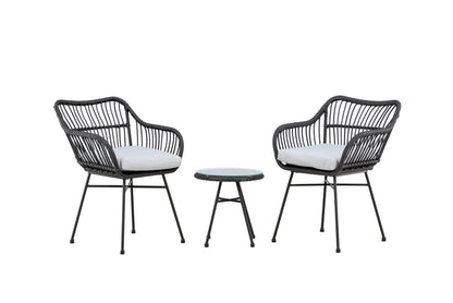 Viga Lounge Sæt Sort