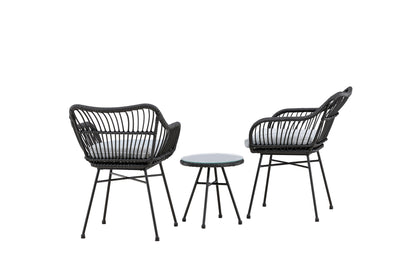 Viga Lounge Sæt Sort