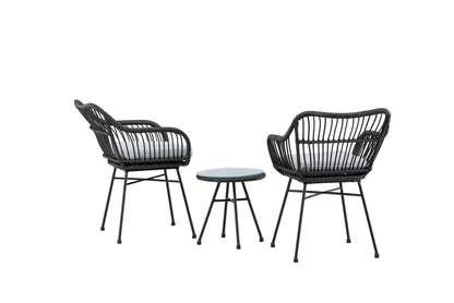 Viga Lounge Sæt Sort